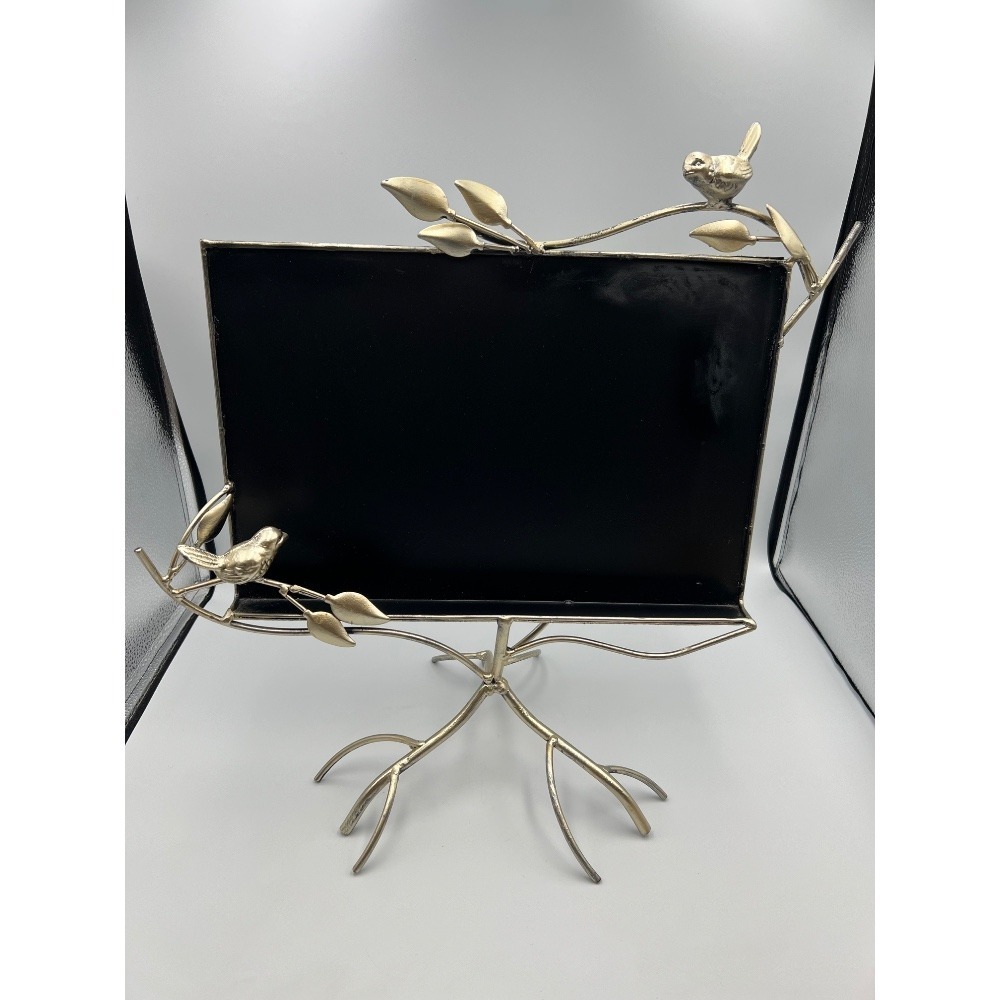 Ornate Bird Branch Photo Holder Picture Frame Tabletop Display Decor Accent